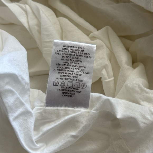 Generation Love Pippa Embroidered Poplin Sundress White Eyelet Hem Cotton Bridal - Picture 7 of 7